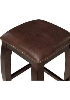 Wholesale 😍 Linon Furniture Barlowe Barstool Brown 👍 -Linon Furniture Shop Belk 1007