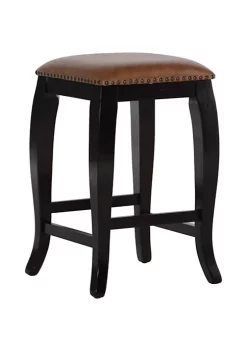Best deal 🥰 Linon Furniture Barlowe Counter Stool Caramel ✨ -Linon Furniture Shop Belk 1015