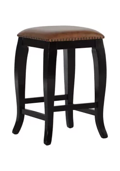 Best deal 🥰 Linon Furniture Barlowe Counter Stool Caramel ✨ -Linon Furniture Shop Belk 1016