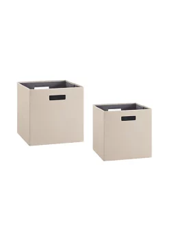 Linon Furniture Shop 17 Flash Sale π Linon Furniture Kinne Collection Ivory Storage Bin Set of 2 β