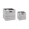 New β€οΈ Linon Furniture Kinne Collection Gray Stripe Storage Bin Set of 2 π 2 New β€οΈ Linon Furniture Kinne Collection Gray Stripe Storage Bin Set of 2 π -Linon Furniture Shop Belk 1076