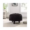 Best Pirce π Linon Furniture Jeanell Accent Stool Black Faux Fur β 2 Best Pirce π Linon Furniture Jeanell Accent Stool Black Faux Fur β -Linon Furniture Shop Belk 11