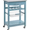 Outlet βοΈ Linon Furniture Fenway Collection Blue Stainless Steel Top Kitchen Cart π₯° 2 Outlet βοΈ Linon Furniture Fenway Collection Blue Stainless Steel Top Kitchen Cart π₯° -Linon Furniture Shop Belk 128