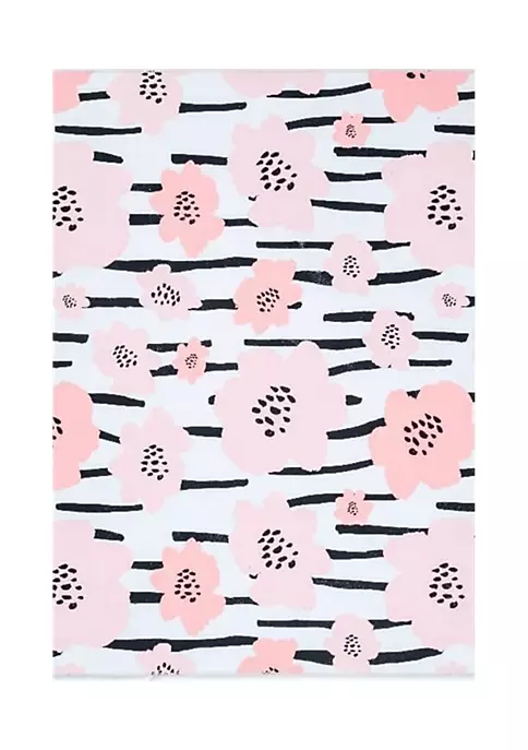 Best Sale π Linon Furniture Laurel Collection Ivory and Pink Washable Rug π 3 Best Sale π Linon Furniture Laurel Collection Ivory and Pink Washable Rug π