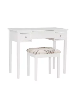 Promo ✔️ Linon Furniture Lachelle Vanity Set White Butterfly ⭐ 7 Promo ✔️ Linon Furniture Lachelle Vanity Set White Butterfly ⭐ -Linon Furniture Shop Belk 152