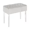 Buy π Linon Furniture Stennett Acrylic Leg Bench Platinum β 1 Buy π Linon Furniture Stennett Acrylic Leg Bench Platinum β -Linon Furniture Shop Belk 165