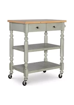 Promo π Linon Furniture Keaton Kitchen Cart Hazelnut π