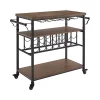 Flash Sale π― Linon Furniture Jones Collection Walnut Wine Cart π 1 Flash Sale π― Linon Furniture Jones Collection Walnut Wine Cart π -Linon Furniture Shop Belk 202