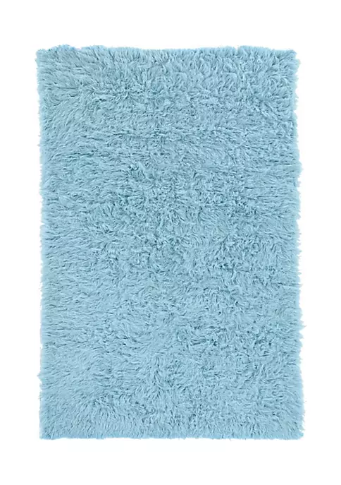 Promo π Linon Furniture Pastel Blue Flokati Rug π 4 Promo π Linon Furniture Pastel Blue Flokati Rug π - Image 2