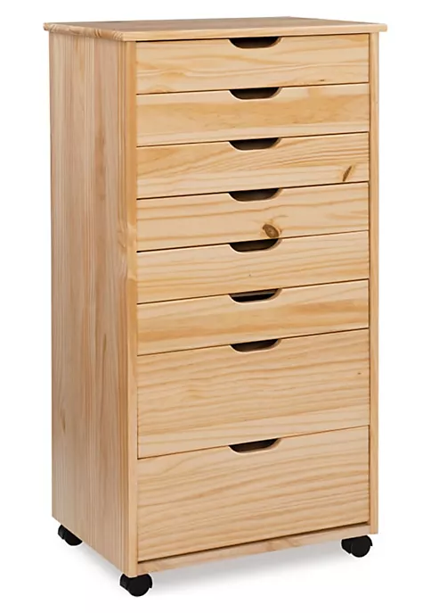 Best reviews of ⌛ Linon Furniture Zapora Eight Drawer Roll Cart Natural ⌛ 4 Best reviews of ⌛ Linon Furniture Zapora Eight Drawer Roll Cart Natural ⌛ - Image 2