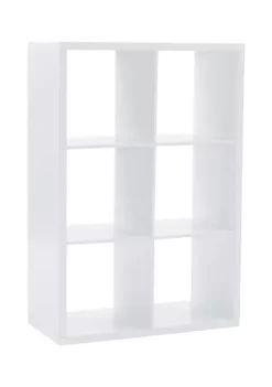 Deals 🎁 Linon Furniture Kinne Collection White 6 Cubby Storage Cabinet 👍