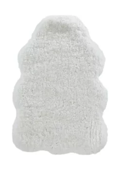 Coupon 🔥 Linon Furniture Ivory Faux Lamb Rug (3.6' x 5.6') 👍