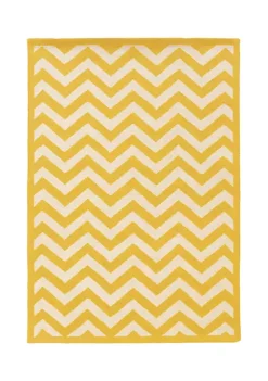 Wholesale π Linon Furniture Yellow Polyester Rug (2' x 3') π