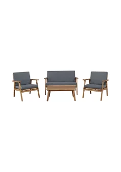 Wholesale 𧨠Linon Furniture Cecile Collection Gray Outdoor Patio Set π