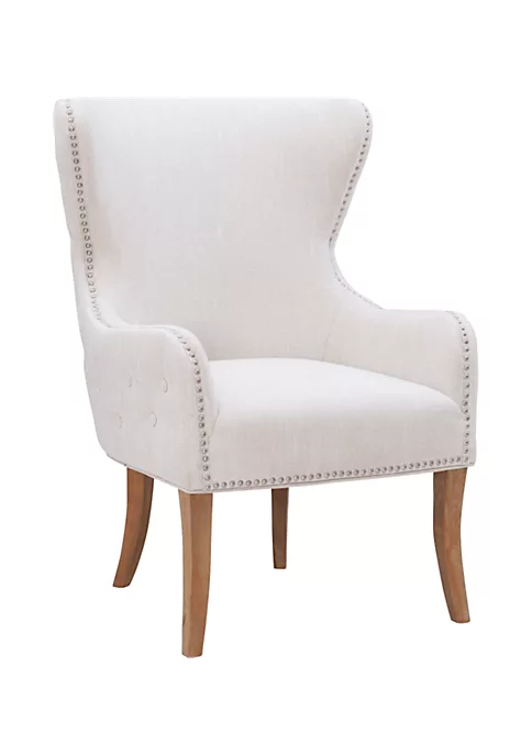 Promo π Linon Furniture Ponselle Round Back Chair Natural π― 4 Promo π Linon Furniture Ponselle Round Back Chair Natural π― - Image 2