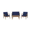 Coupon ✔️ Linon Furniture Cecile Collection Navy Outdoor Patio Set 👍 -Linon Furniture Shop Belk 30