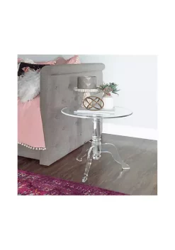 Wholesale 🧨 Linon Furniture Durham Acrylic End Table Clear 😀 -Linon Furniture Shop Belk 327