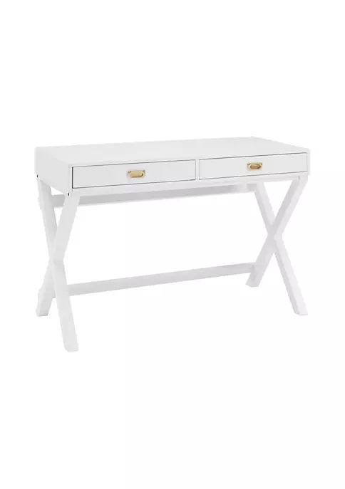 Discount 𧨠Linon Furniture Linden Collection White Writing Desk β¨ 3 Discount 𧨠Linon Furniture Linden Collection White Writing Desk β¨