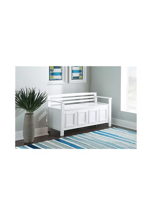 Best Sale π― Linon Furniture Nadeau Storage Bench White π 4 Best Sale π― Linon Furniture Nadeau Storage Bench White π - Image 2