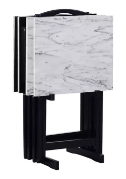 Hot Sale π₯° Linon Furniture Mcduffee Tray Table Set π