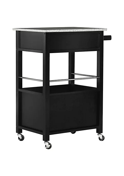 Best Pirce π Linon Furniture Mundy Cart Black with Granite Top π€© 3 Best Pirce π Linon Furniture Mundy Cart Black with Granite Top π€©