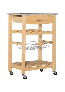 Hot Sale π Linon Furniture Bedard Kitchen Cart Natural Granite Top π€© 7 Hot Sale π Linon Furniture Bedard Kitchen Cart Natural Granite Top π€© -Linon Furniture Shop Belk 366