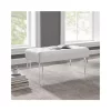 Coupon 🎉 Linon Furniture Stennett Acrylic Leg Bench Glitz ⭐ -Linon Furniture Shop Belk 381