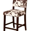 Buy π Linon Furniture Langley Collection Brown Cow Counter Stool β 1 Buy π Linon Furniture Langley Collection Brown Cow Counter Stool β -Linon Furniture Shop Belk 390