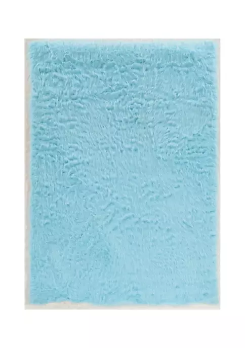 Cheapest π₯° Linon Furniture Blue Faux Sheepskin Rug (5' x 7') 𧨠4 Cheapest π₯° Linon Furniture Blue Faux Sheepskin Rug (5' x 7') 𧨠- Image 2