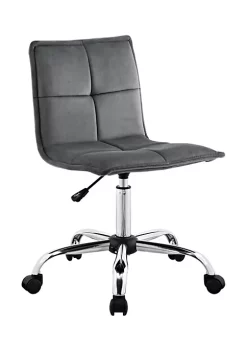 Deals π Linon Furniture Hough Collection Gray Office Chair π€©