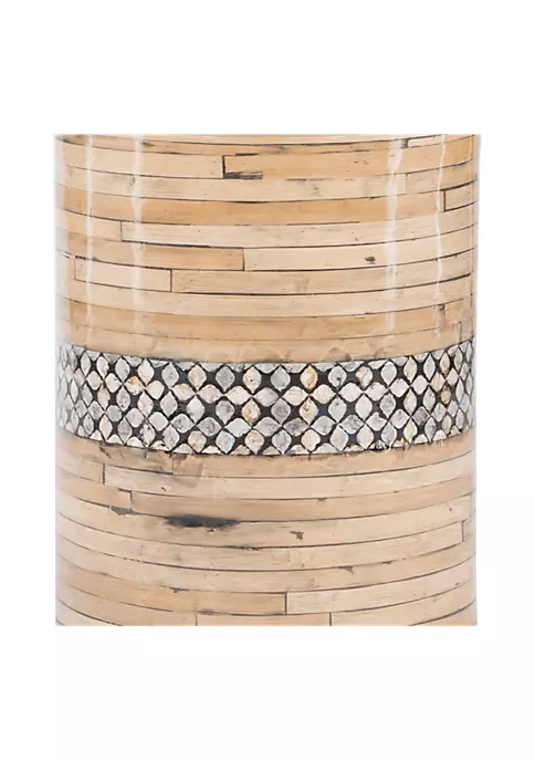 Budget π― Linon Furniture Brambley Drum Table Natural Black π 4 Budget π― Linon Furniture Brambley Drum Table Natural Black π - Image 2