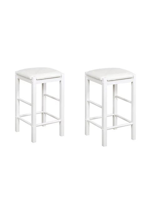 Brand new β¨ Linon Furniture Driscoll Collection White Backless Counter Stool Set of 2 π 3 Brand new β¨ Linon Furniture Driscoll Collection White Backless Counter Stool Set of 2 π