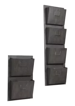 Outlet β€οΈ Linon Furniture Shavano 4 Slot Metal Vertical Mailbox β
