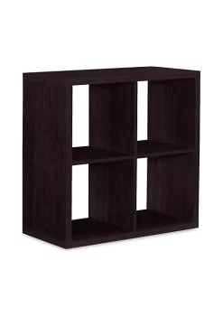 New β¨ Linon Furniture Kinne Collection Espresso 4 Cubby Storage Cabinet π₯