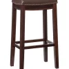 Cheap π Linon Furniture Hansley Barstool Brown π 1 Cheap π Linon Furniture Hansley Barstool Brown π -Linon Furniture Shop Belk 471