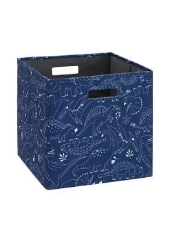 Buy π Linon Furniture Kinne Collection Navy Dinosaur Storage Bin Set of 2 β€οΈ