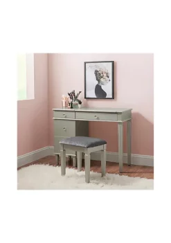 Cheapest ✔️ Linon Furniture Sendero Vanity Silver 🎁 -Linon Furniture Shop Belk 515