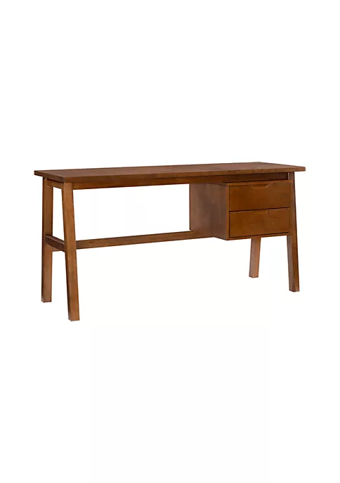 Hot Sale π Linon Furniture Leda Collection Walnut Side Storage Desk β¨ 3 Hot Sale π Linon Furniture Leda Collection Walnut Side Storage Desk β¨