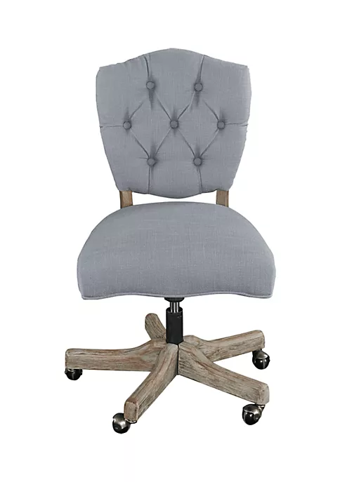New π Linon Furniture Slayton Collection Gray Office Chair π 3 New π Linon Furniture Slayton Collection Gray Office Chair π