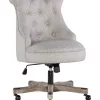 Best reviews of 🎉 Linon Furniture Coburn Collection Light Gray Office Chair 🔥 -Linon Furniture Shop Belk 566
