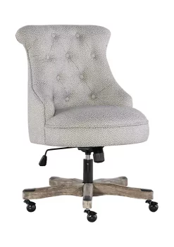 Best reviews of π Linon Furniture Coburn Collection Light Gray Office Chair π₯
