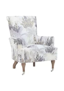 Cheapest 👍 Linon Furniture Joyce Arm Chair Abstract Leaf 🌟 -Linon Furniture Shop Belk 575