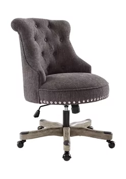 Best Pirce π Linon Furniture Coburn Collection Charcoal Office Chair π