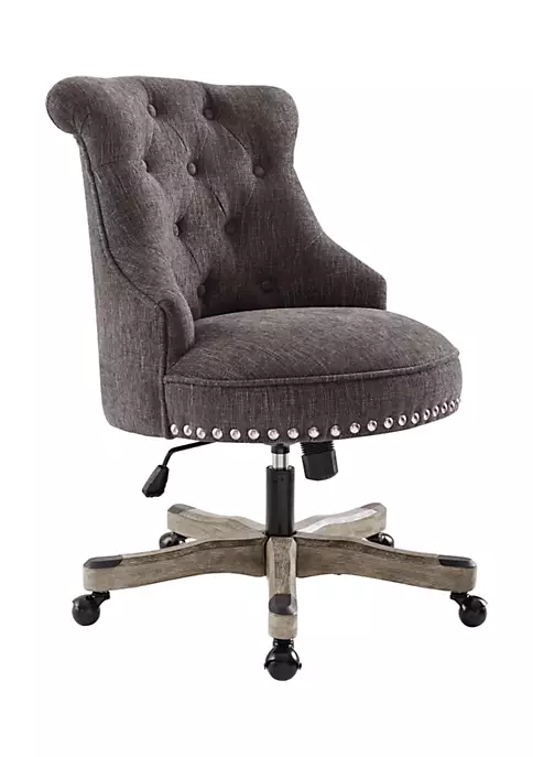 Best Pirce π Linon Furniture Coburn Collection Charcoal Office Chair π 3 Best Pirce π Linon Furniture Coburn Collection Charcoal Office Chair π