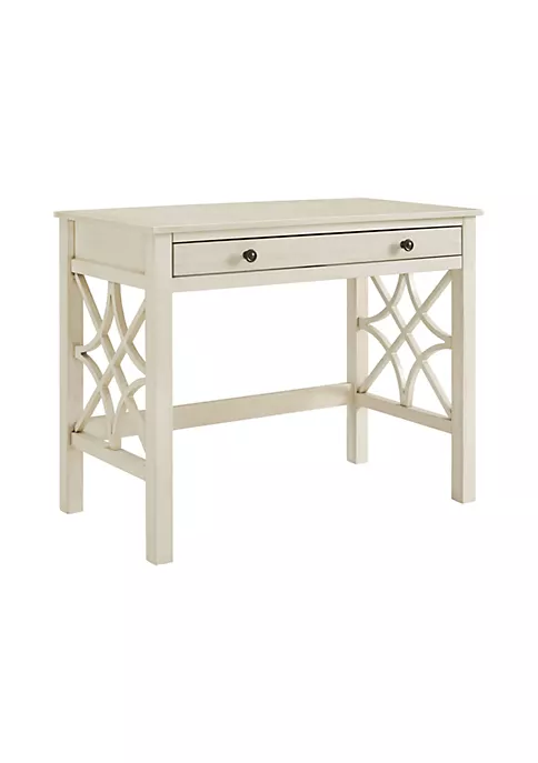 Promo π Linon Furniture Noyes Collection Antique White Desk β€οΈ 4 Promo π Linon Furniture Noyes Collection Antique White Desk β€οΈ - Image 2
