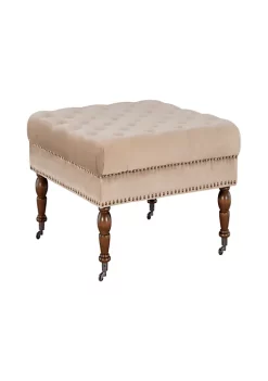 Top 10 🎁 Linon Furniture Lillard Square Tufted Ottoman Tan 😍 -Linon Furniture Shop Belk 661