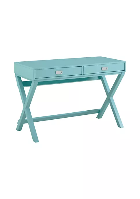 Cheapest βοΈ Linon Furniture Linden Collection Blue Writing Desk π₯° 4 Cheapest βοΈ Linon Furniture Linden Collection Blue Writing Desk π₯° - Image 2
