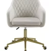 Best reviews of 🌟 Linon Furniture Myra Collection Off White Quilted Office Chair ⭐ -Linon Furniture Shop Belk 701