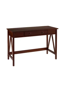 Best deal β Linon Furniture Westerly Collection Tobacco Brown Desk π