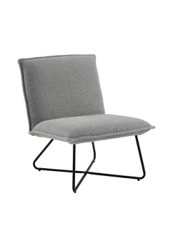 Best Sale π Linon Furniture Gwinnett Chair Sherpa Gray β¨
